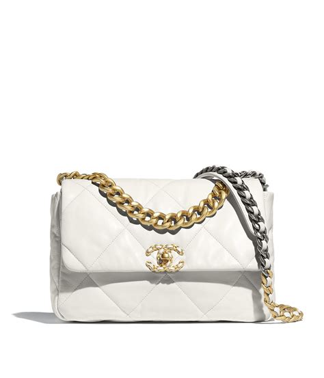 chanel 19 borsa beige|Chanel 19 handbags.